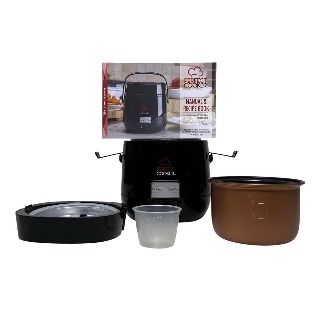 Tristar Perfect Cooker Rice Cooker Multi Black Use Small Kitchen Appliance 3 Cup